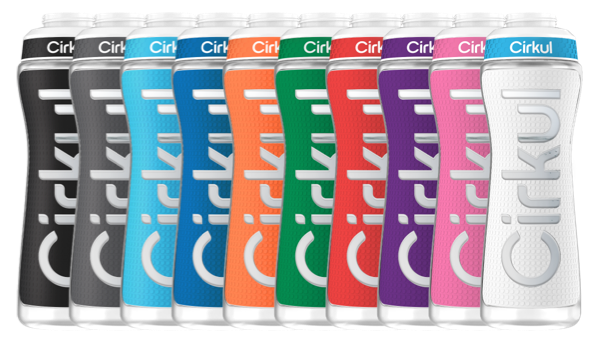 22oz. Grip Squeeze Plastic Bottle & Sport Lid Y7